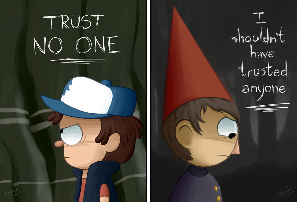 ''Trust'' Gravity Falls and Over the Garden Wall by KoizumiMarichan