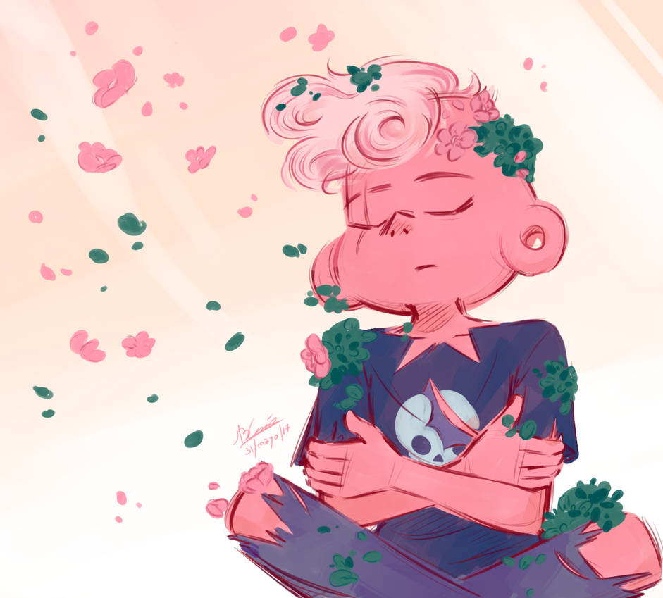 ... and bloomed OKAY This is the last Lars art for now "Lars and the Cool Kids" was always my 2nd fav first-season-ep, this episode was what made me understand how deep SU was (I think i saw this a...
