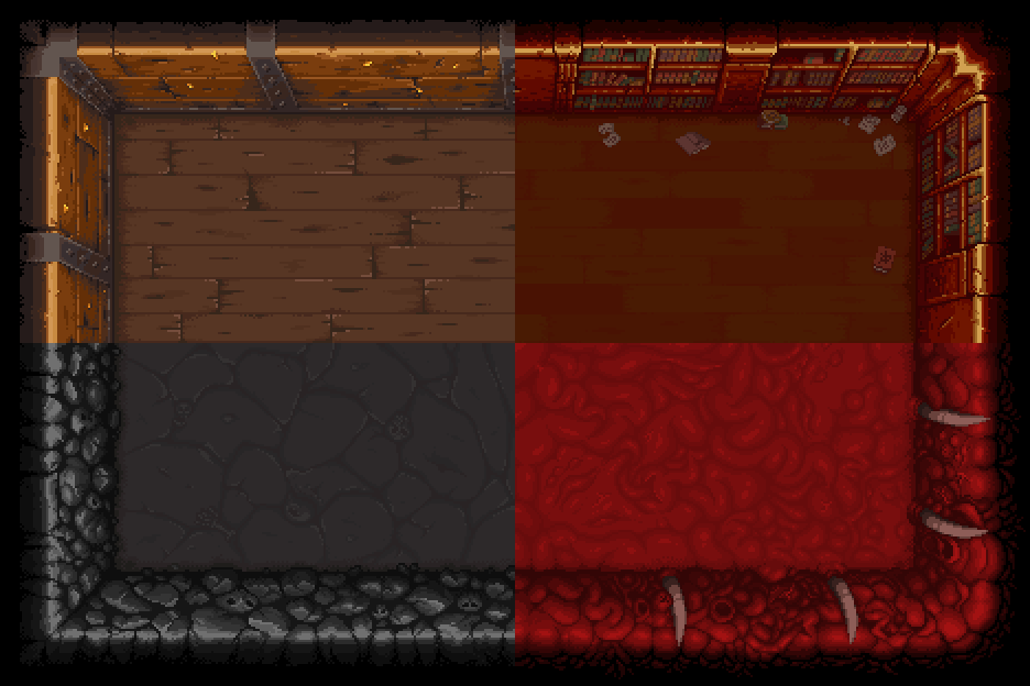 Binding of Isaac Rebirth Tiles by wanyo