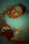 swimming in fruits by burkinafazo