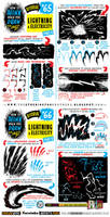 How to draw LIGHTNING and ELECTRICITY EFFECTS by EtheringtonBrothers