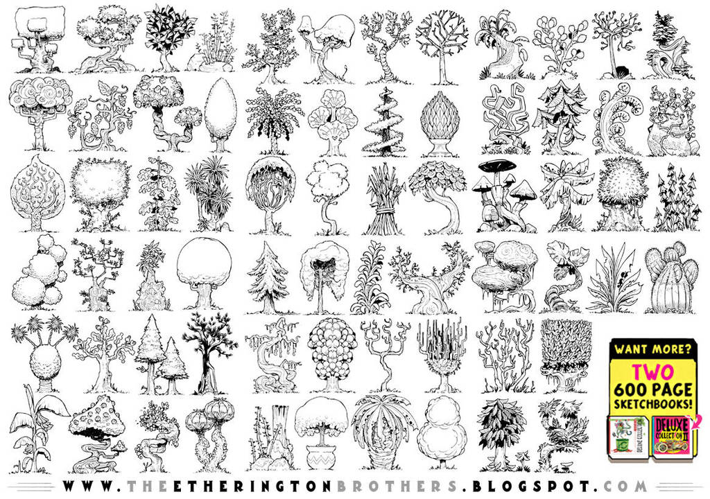 68 TREES AND PLANTS! by STUDIOBLINKTWICE