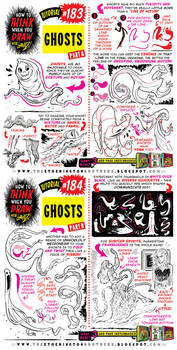 How to THINK when you draw GHOSTS tutorial by STUDIOBLINKTWICE