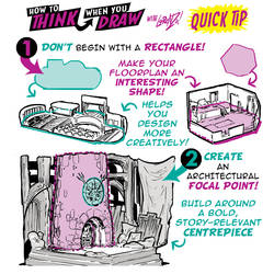 How to draw INTERIORS QUICK TIP! by EtheringtonBrothers