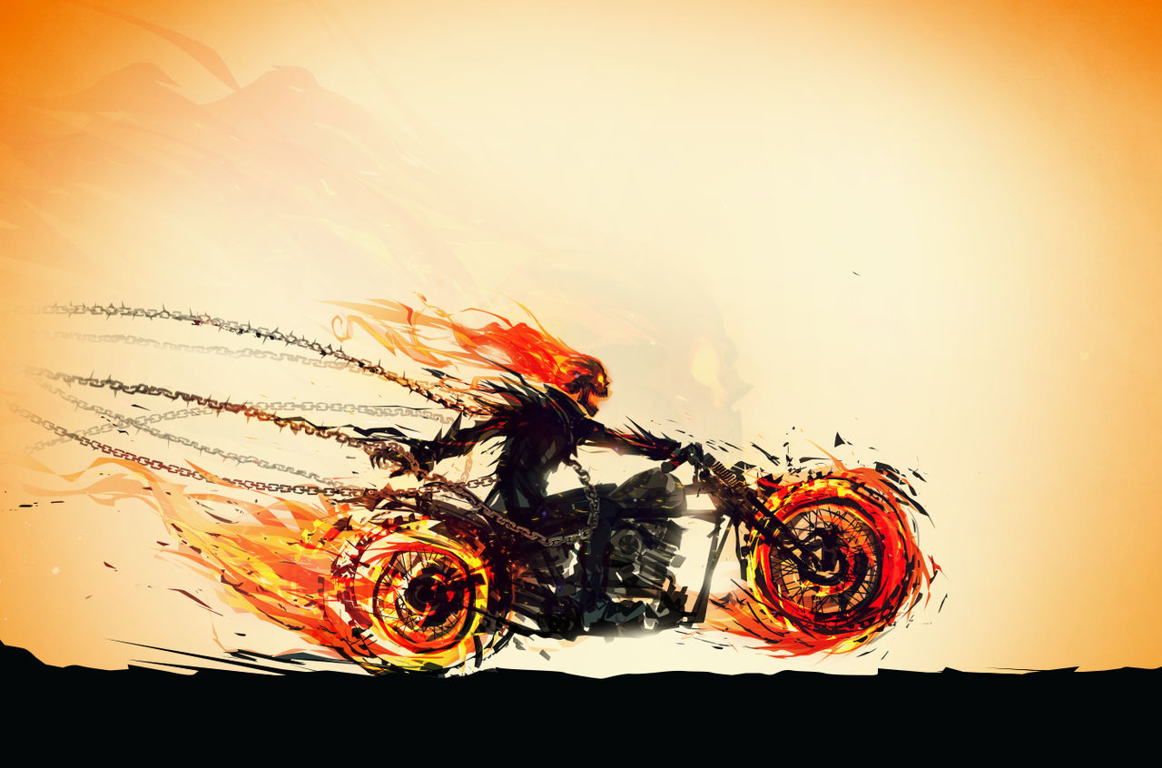 Hellfire of a Ride by ChasingArtwork