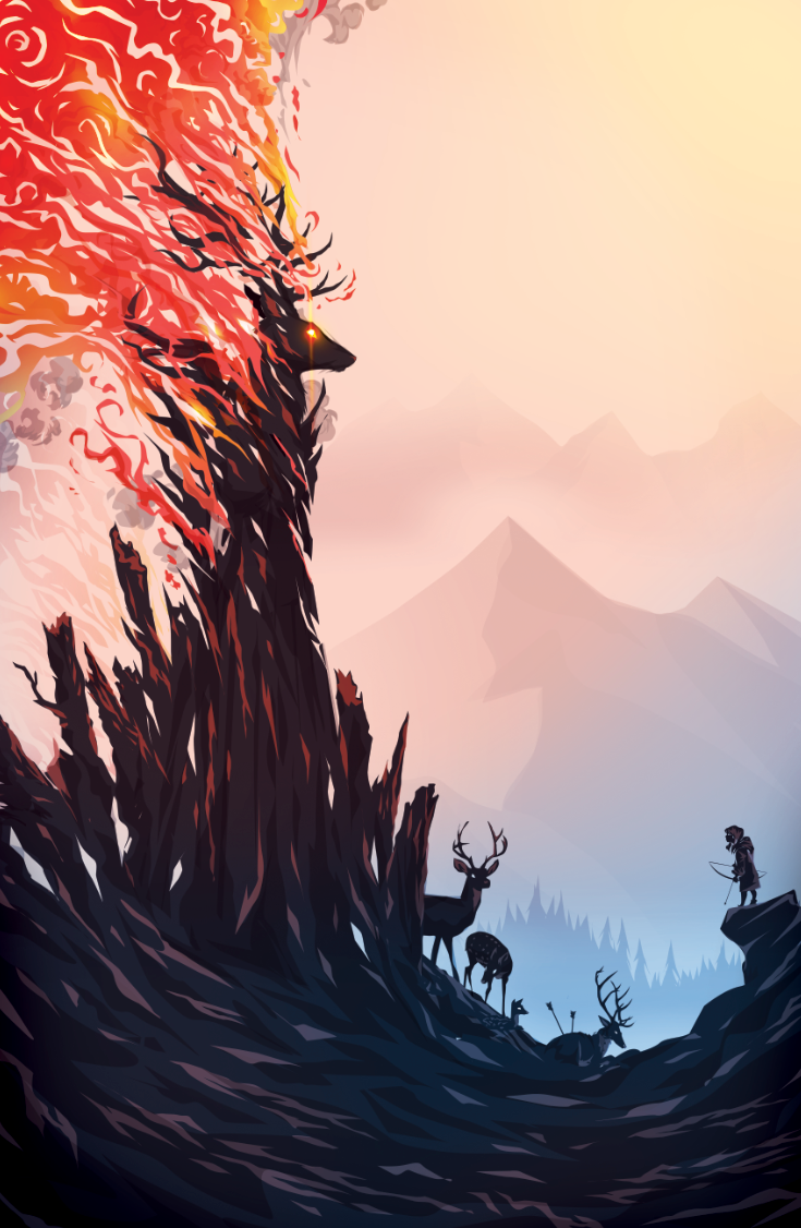 Old and angry gods. by ChasingArtwork