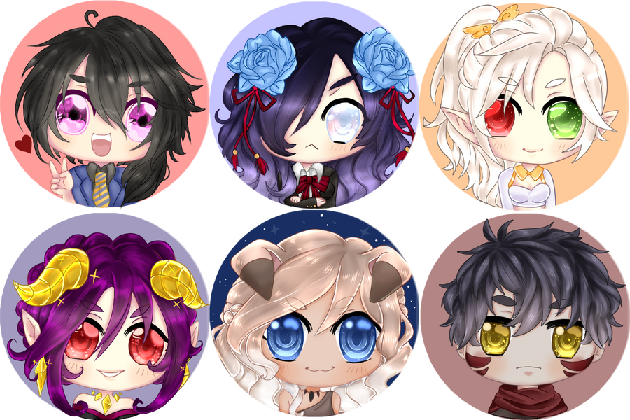 Army of chibis by Douce-Edel