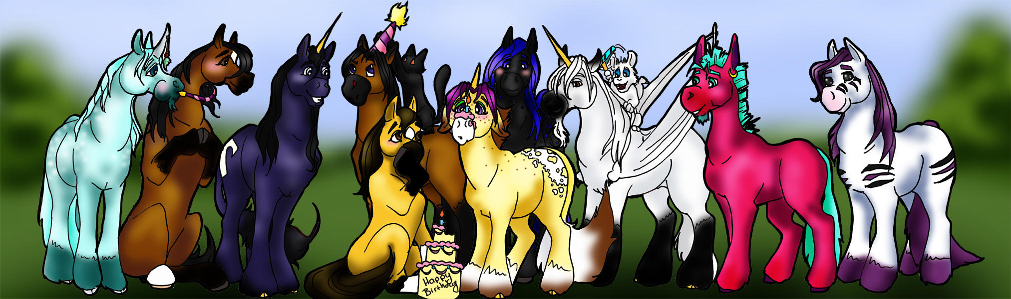 Ali's Birthday Bash by blue-snowangel