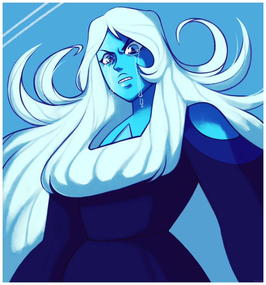 Another blue diamond drawing for y'all