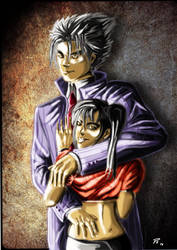 Jin Kazama And Ling Xiaoyu By Lionredpepper On Deviantart