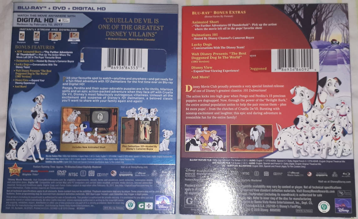 101 Dalmatians 1961 Diamond Edition Page 44 Blu Ray Forum
