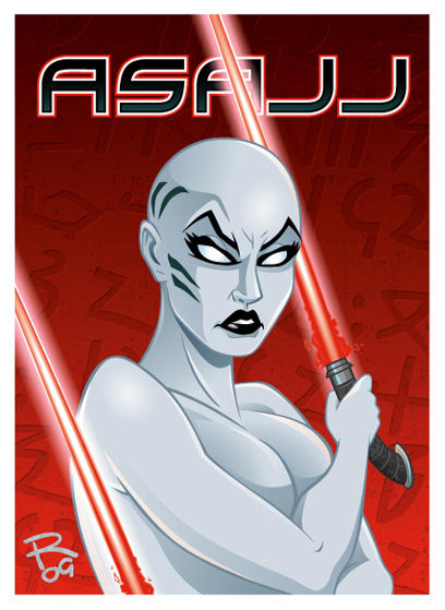 Clone Wars: Asajj Ventress by FrankRapoza