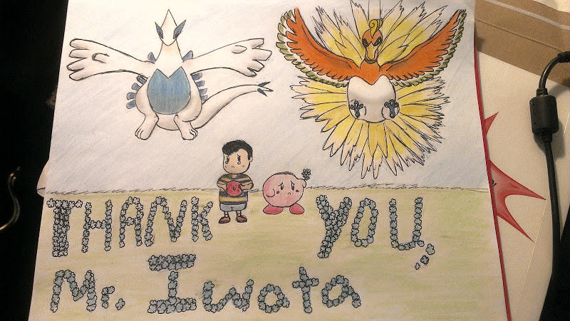 Satoru Iwata Tribute Art Pokemon EarthBound Kirby by kirbysuperstar97