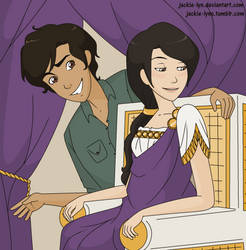 Leo and Reyna by Jackie-lyn