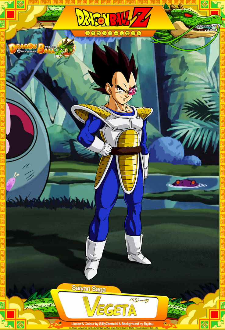 Dragon Ball Z - Vegeta by DBCProject