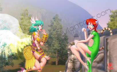 Perfect World Mey and Engel by mamanechan
