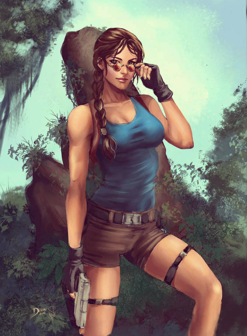 The Tomb Raider - Lara Croft by Forty-Fathoms