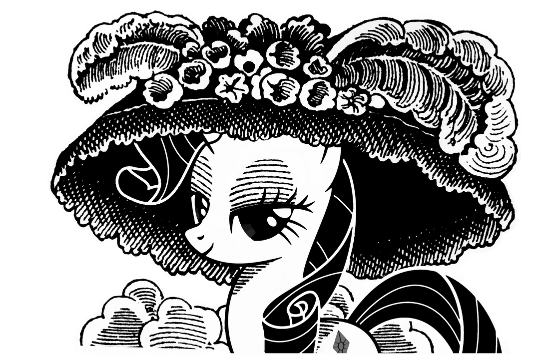 Rarity la Catrina by tamalesyatole