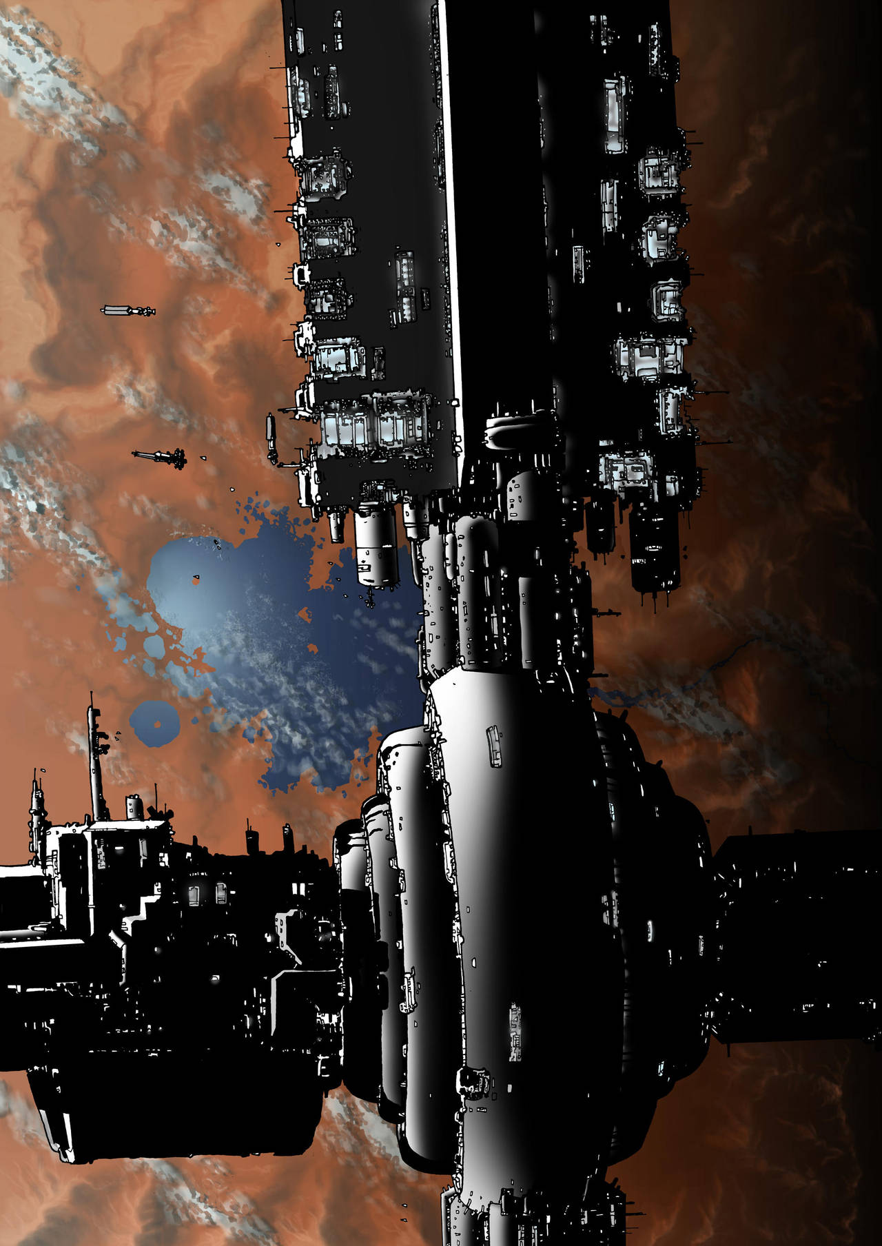 Cities in the sky by PenUser