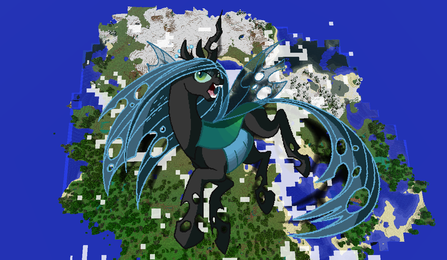 Queen Chrysalis Minecraft by TheUnknown644 on DeviantArt