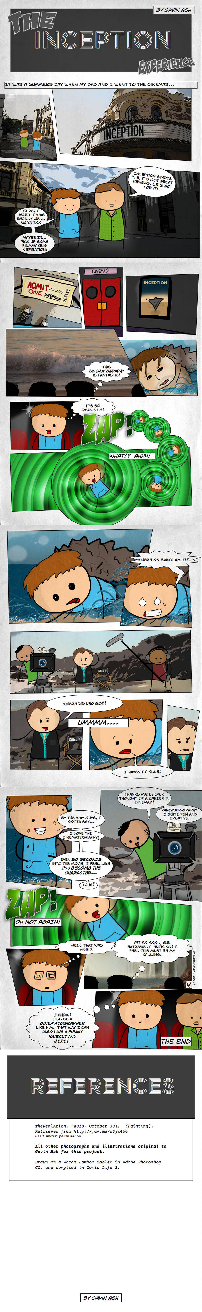 The Inception Experience - Comic by GavinAsh