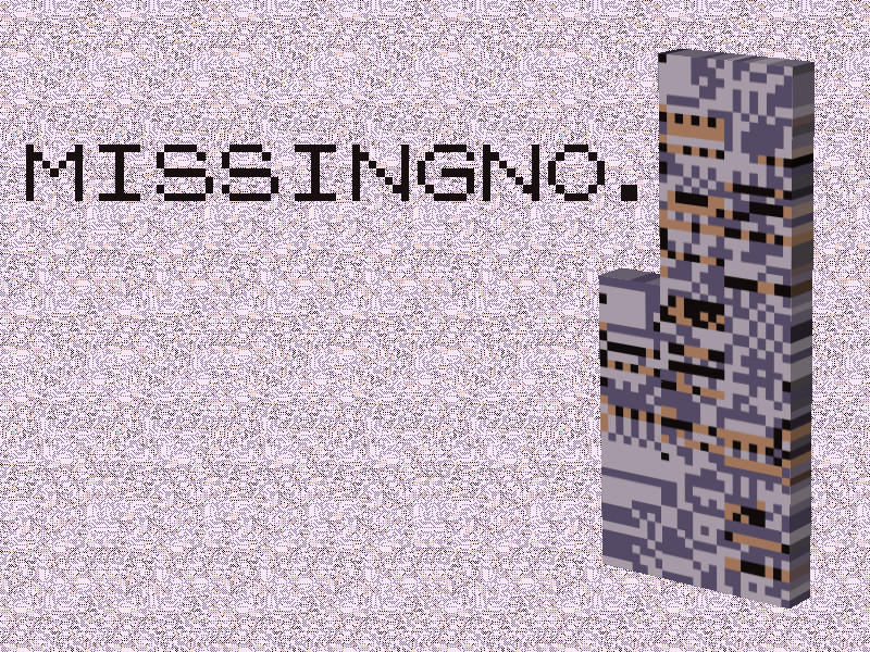 Missingno. Wallpaper by Zsy