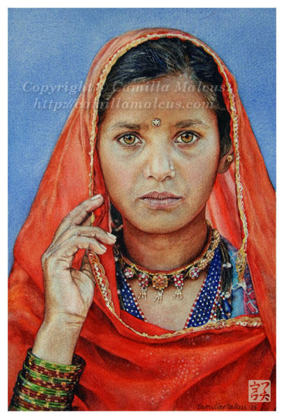 Girl from Pushkar by CamillaMalcus