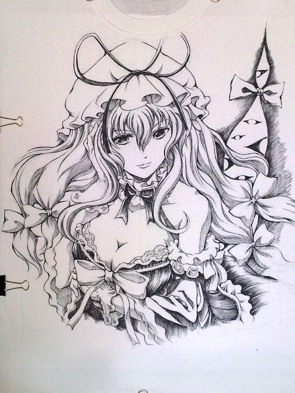 T-Shirt Touhou Yukari by ranalez