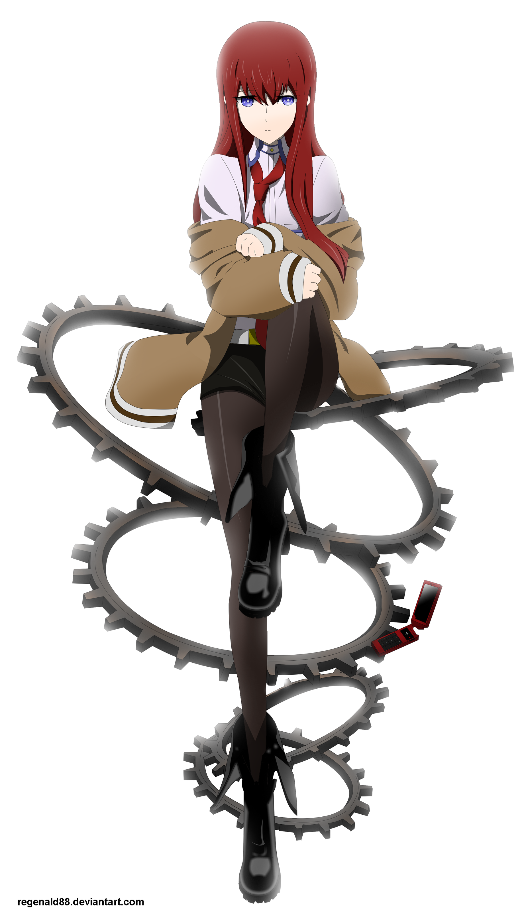 Makise Kurisu by RegenaldOpura