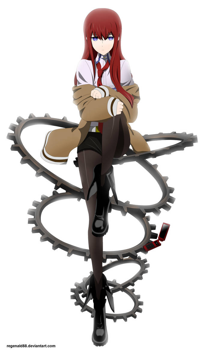 Makise Kurisu by RegenaldOpura