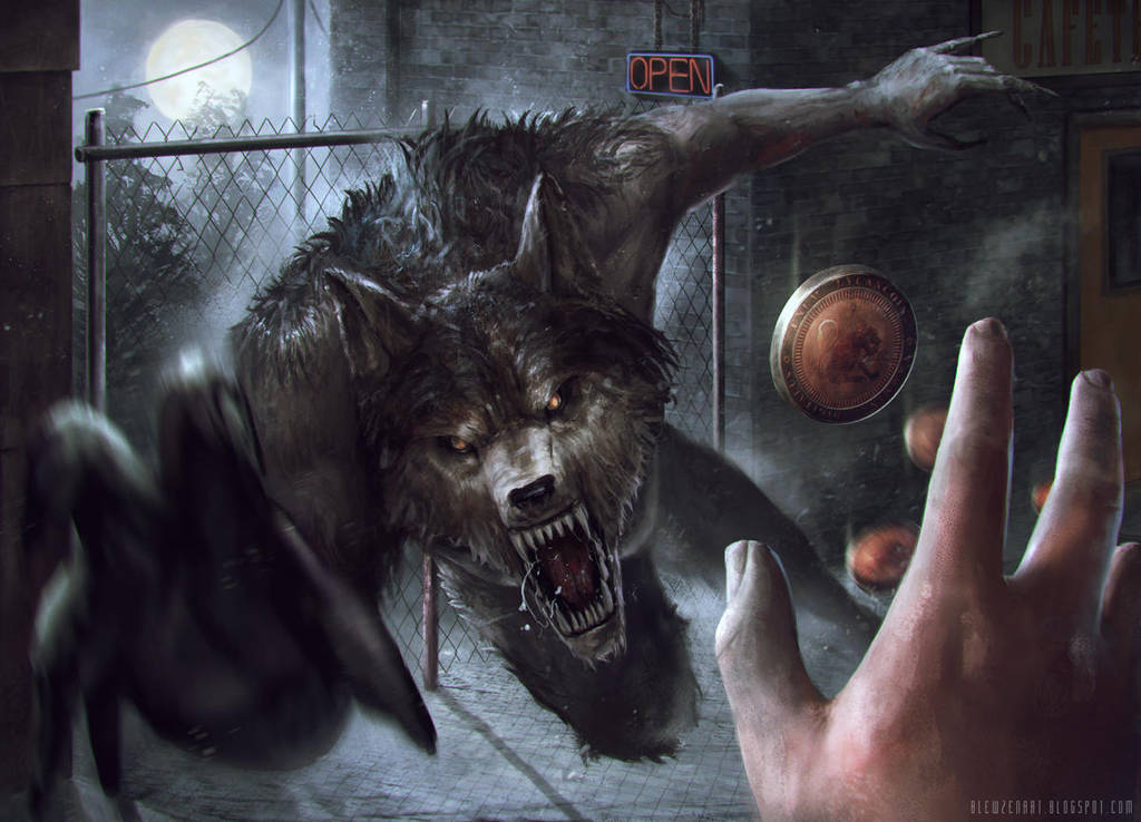 Lycancoin illustration by blewzen