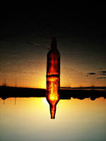 Bottled sunset by aeon-100