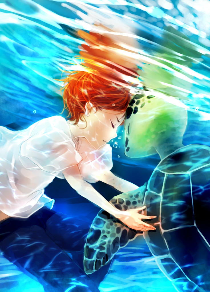 Underwater Encounter by Shumijin Underwater Encounter by Shumijin