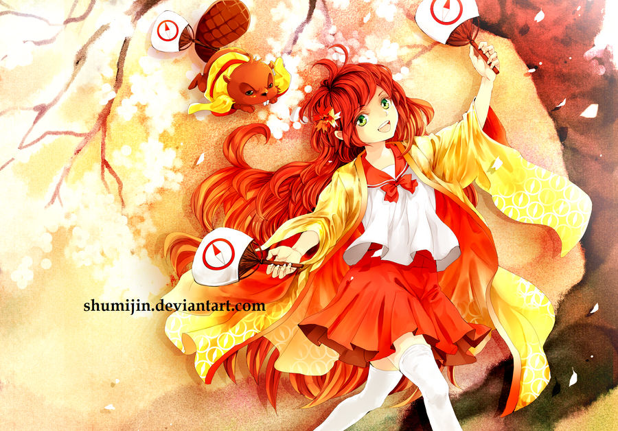 Momiji Anime North Mascot By Shumijin On Deviantart
