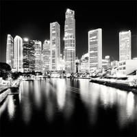 Singapore - Blacks and Whites by xMEGALOPOLISx