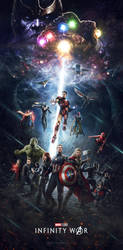 Avengers Infinity War Poster by themadbutcher