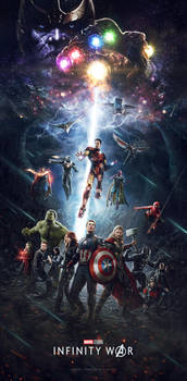 Avengers Infinity War Poster by themadbutcher