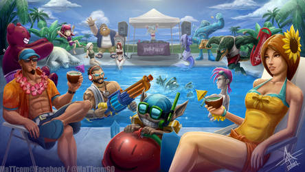 League of Legends Pool Party 2013 by MaTTcomGO