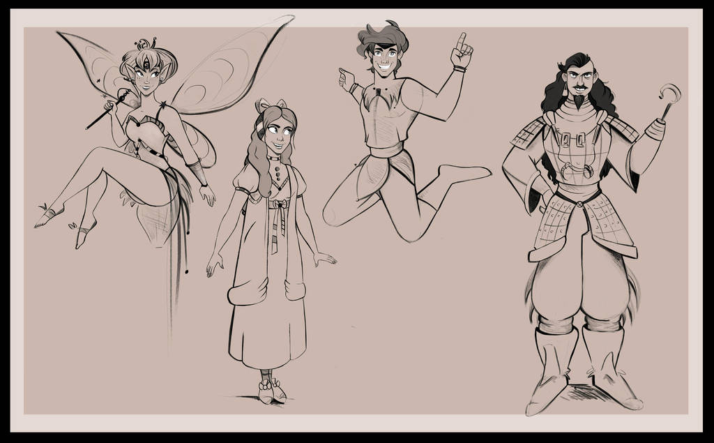 Teen Pan Cast by didouchafik