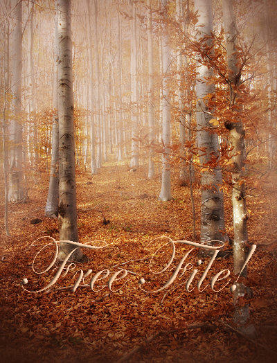Autumn Wood free background by moonchild-ljilja