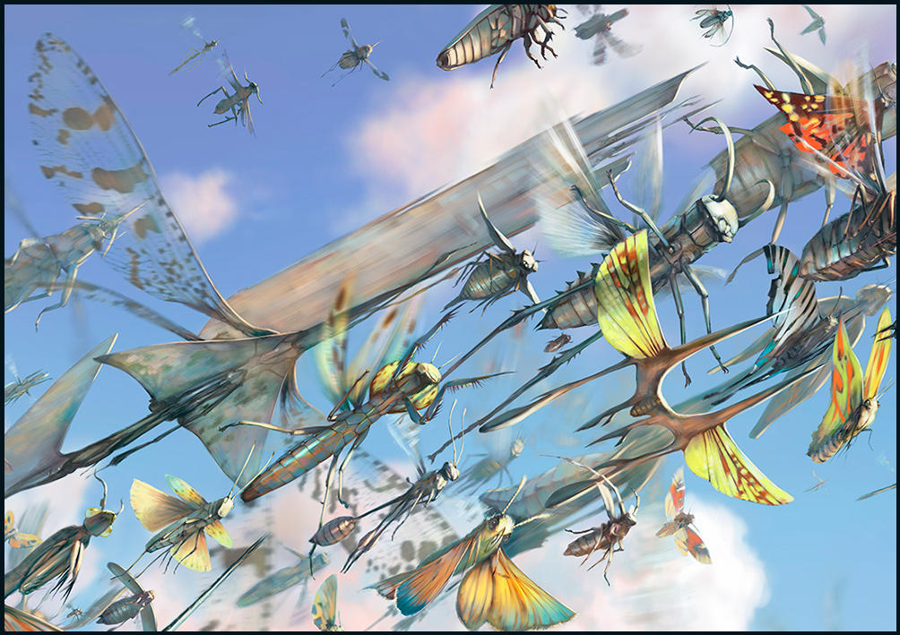 Salsa Invertebraxa - Swarm Detail by m0zch0ps