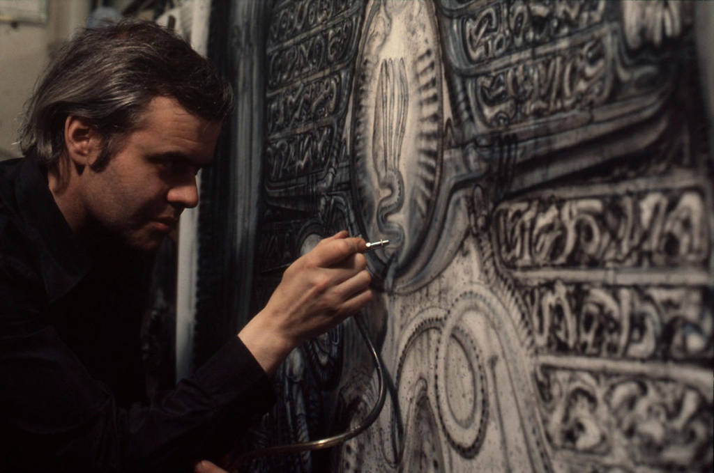 Hr Giger At Work by m0zch0ps Hr Giger At Work by m0zch0ps