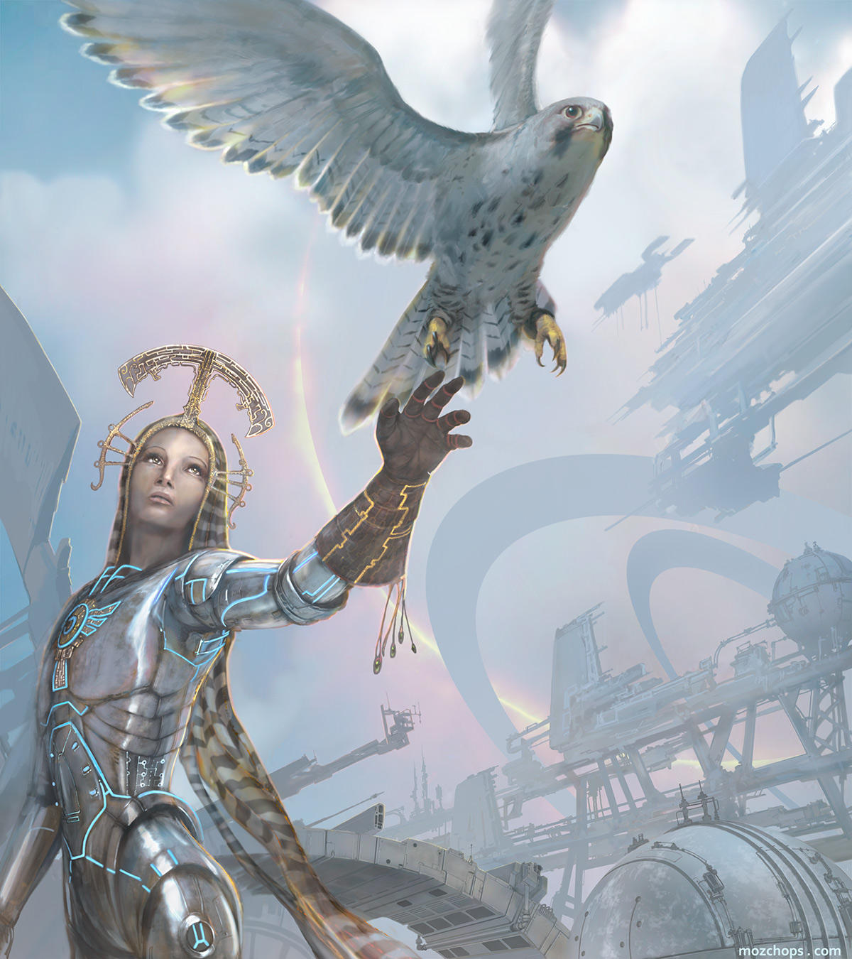 The Winged Messenger by m0zch0ps