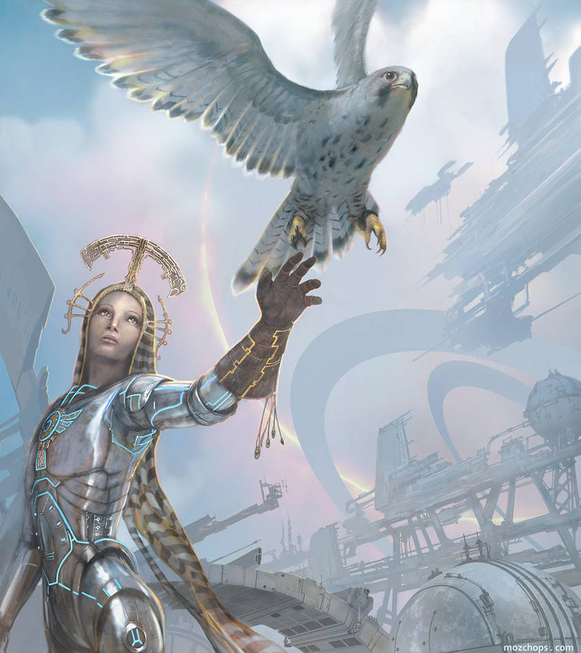 The Winged Messenger by m0zch0ps