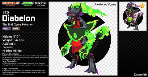 152-Diabelon (Awakened Forme) by Dragonith