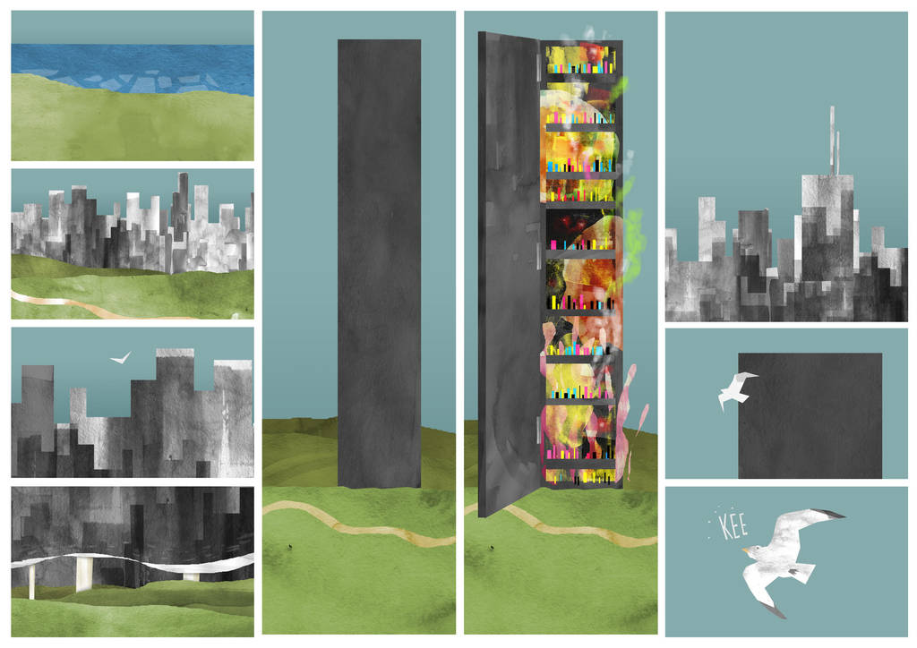 Chicago - Lonely Skyscraper by MumblingIdiot