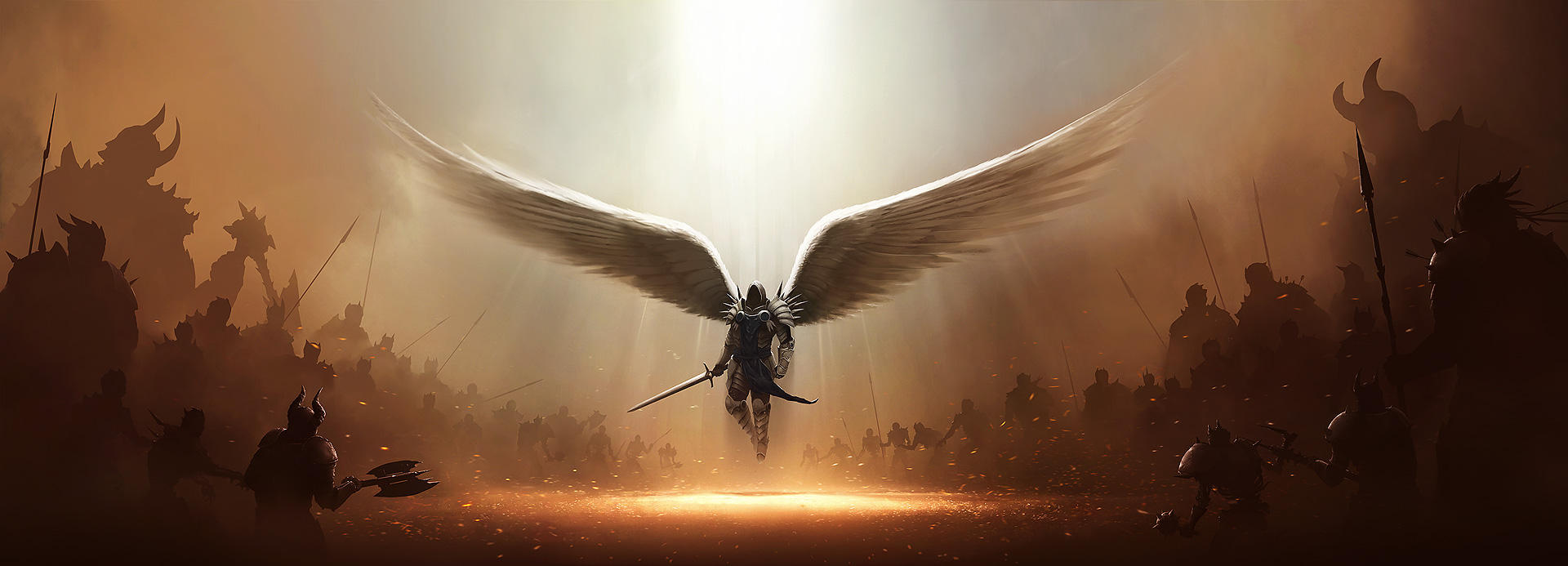 Blizzcon 2011: Diablo 3 Tyrael by tobylewin