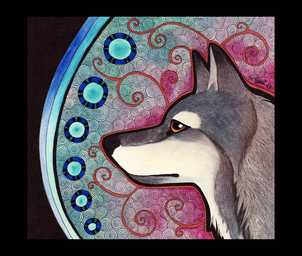 Gray Wolf 01 as Totem by Ravenari
