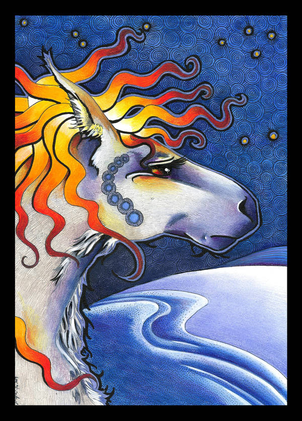 Oooshala - The Waterhorse by Ravenari
