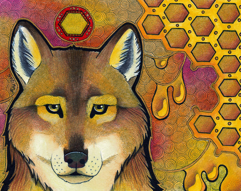Honey Wolf by Ravenari
